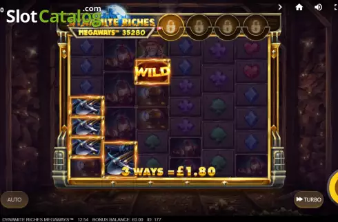 Скрин4. Dynamite Riches Megaways слот