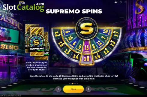Скрин6. Supremo Fortunes Megaways слот