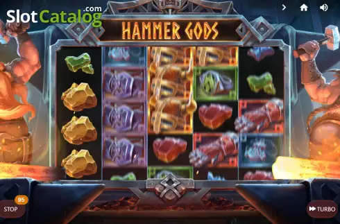 Скрин3. Hammer Gods слот