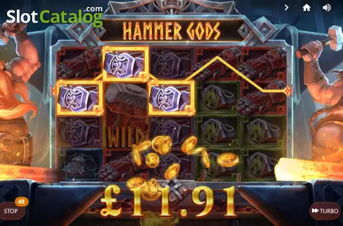 Скрин5. Hammer Gods слот