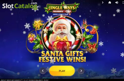 Скрин2. Jingle Ways Megaways слот