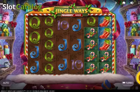 Скрин3. Jingle Ways Megaways слот
