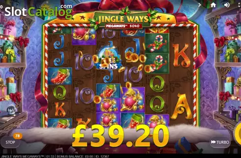 Скрин4. Jingle Ways Megaways слот