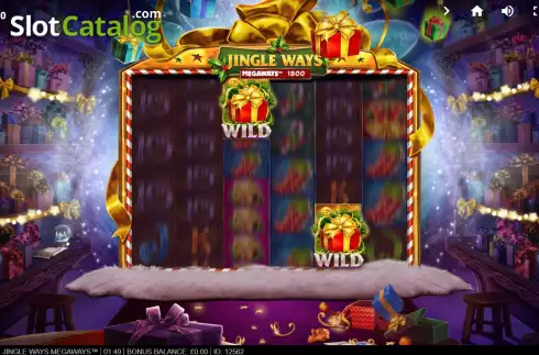 Скрин9. Jingle Ways Megaways слот