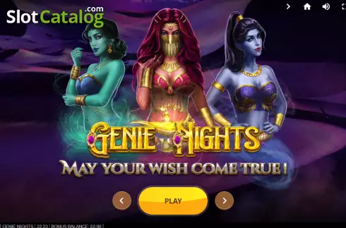Скрин2. Genie Nights слот