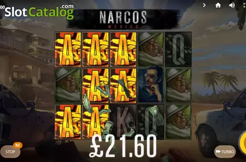 Скрин5. Narcos Mexico слот