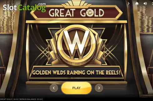 Скрин2. Great Gold слот