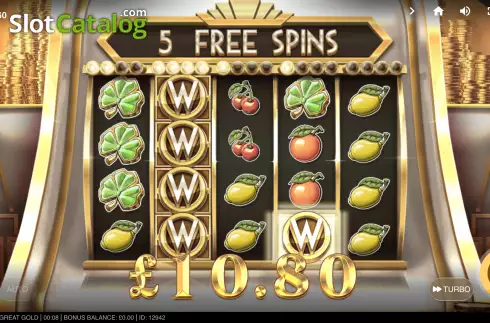 Скрин9. Great Gold слот