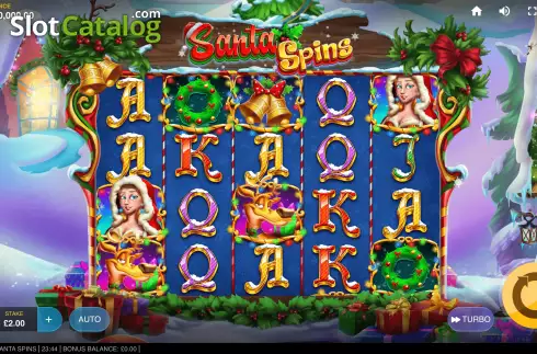 Скрин3. Santa Spins (Red Tiger) слот