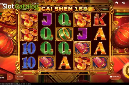 Скрин3. Cai Shen 168 слот