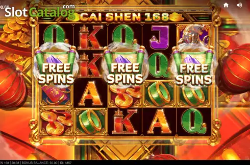Скрин6. Cai Shen 168 слот