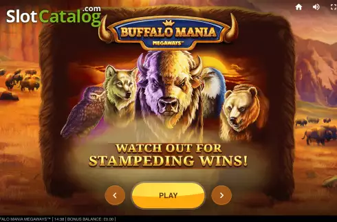 Скрин2. Buffalo Mania Megaways слот