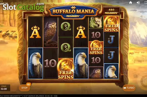 Скрин5. Buffalo Mania Megaways слот