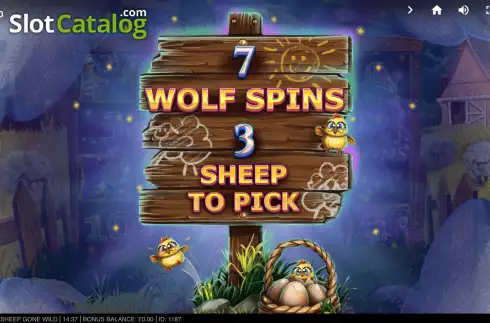 Скрин9. Sheep Gone Wild слот