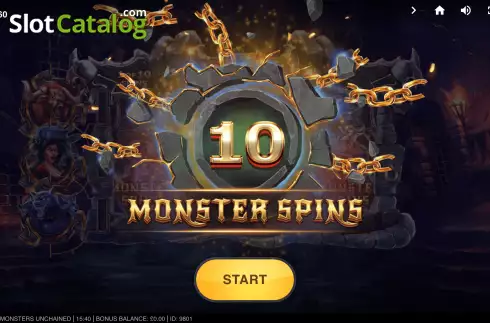 Скрин7. Monsters Unchained слот