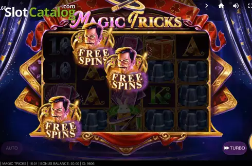 Скрин5. Magic Tricks (Red Tiger) слот