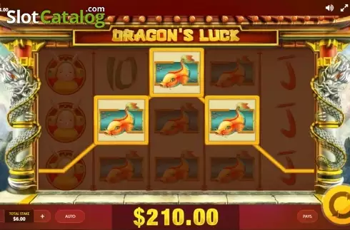 Скрин6. Dragon's Luck (Red Tiger) слот