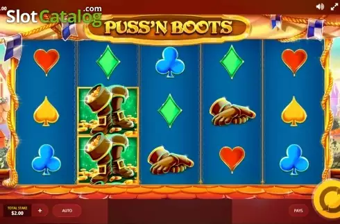 Скрин2. Puss'N Boots слот