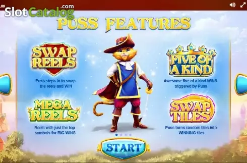 Скрин7. Puss'N Boots слот
