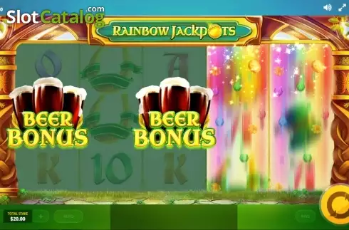 Скрин5. Rainbow Jackpots слот