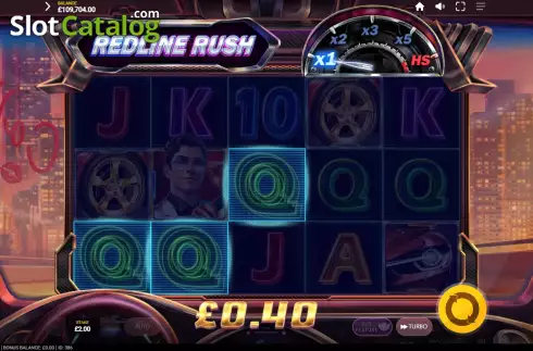 Скрин3. Redline Rush (Red Tiger) слот