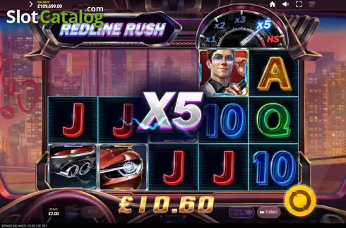 Скрин4. Redline Rush (Red Tiger) слот