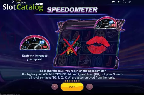 Скрин9. Redline Rush (Red Tiger) слот