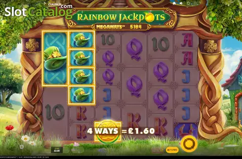 Скрин3. Rainbow Jackpots Megaways слот