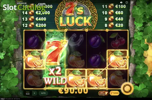 Скрин5. 7’s Luck слот