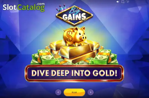 Скрин2. Big Gains слот