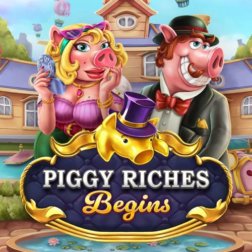 Piggy Riches Begins логотип