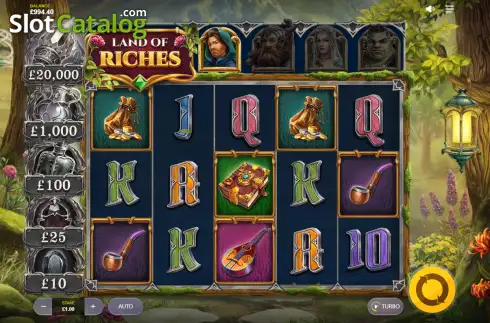 Скрин2. Land of Riches слот