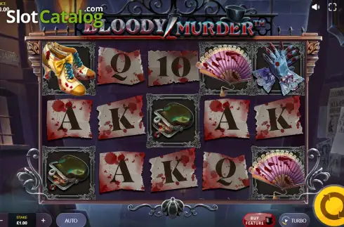 Скрин2. Bloody Murder слот