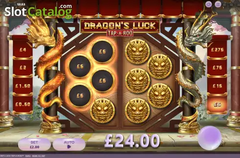 Скрин3. Dragon's Luck Tap-A-Roo слот