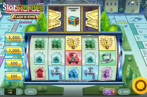 Скрин2. Monopoly Cash is King слот