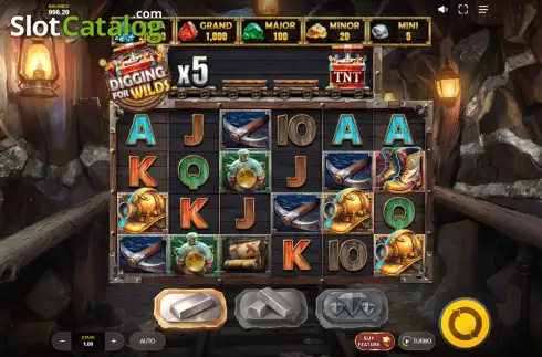 Скрин2. Digging for Wilds слот