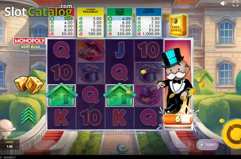 Скрин3. Monopoly Rent Rush слот