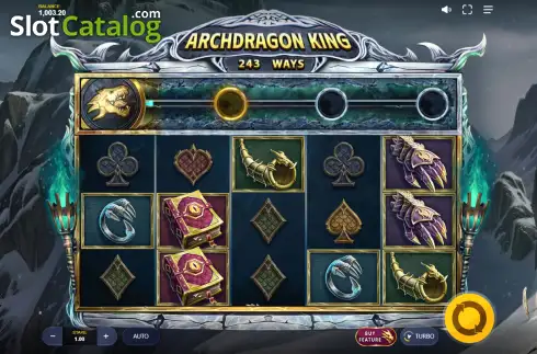 Скрин2. Archdragon King слот