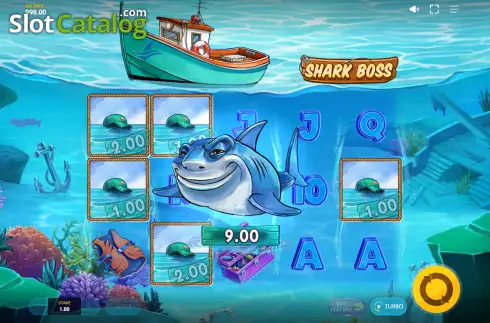 Скрин3. Shark Boss слот