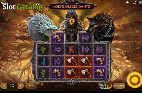 Скрин2. Loki’s Descendants слот