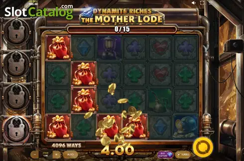 Скрин3. Dynamite Riches The Mother Lode слот