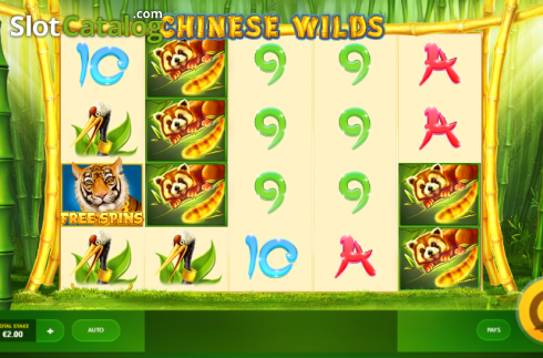 Скрин2. Chinese Wilds слот