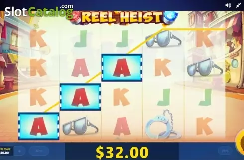 Скрин7. Reel Heist слот