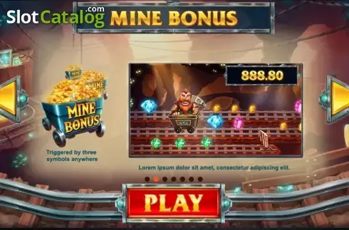 Скрин2. Treasure Mine (Red Tiger) слот