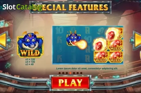 Скрин4. Treasure Mine (Red Tiger) слот