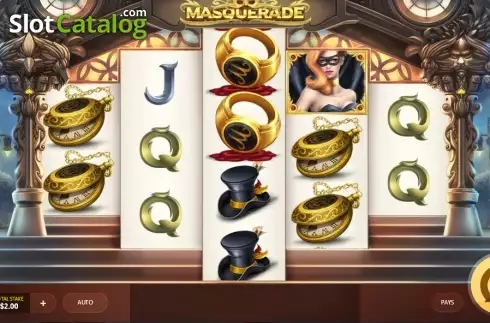 Скрин2. Masquerade (Red Tiger) слот