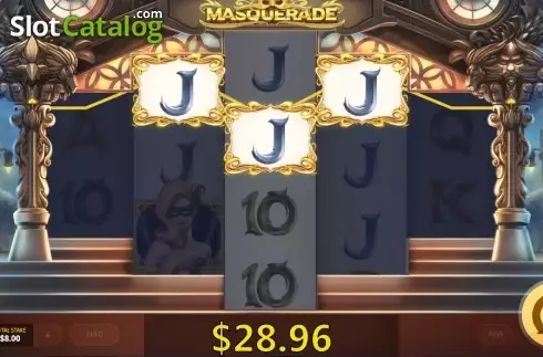 Скрин3. Masquerade (Red Tiger) слот