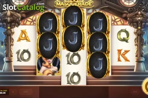 Скрин4. Masquerade (Red Tiger) слот