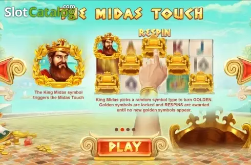 Скрин3. Midas Gold слот