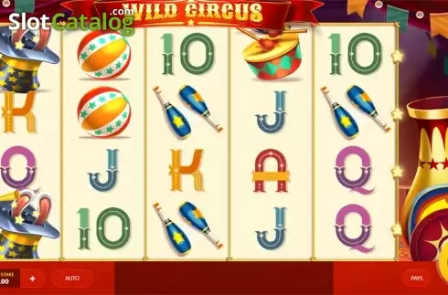 Скрин2. Wild Circus (Red Tiger) слот